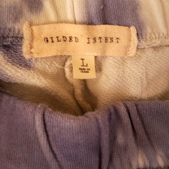 Glided Intent Distressed TieDye Sweat Pants - Picture 3 of 4